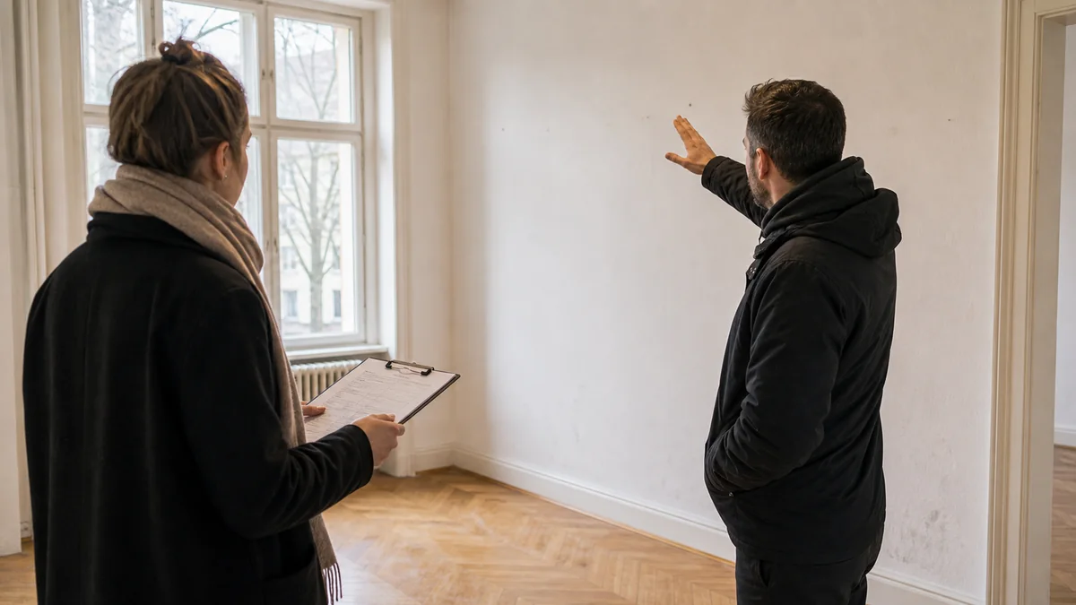Wohnungsübergabe in Berlin mit Übergabeprotokoll und Zählerständen